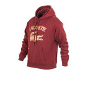Lacoste Moda Buzo Con Capucha Lacoste Bordo