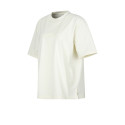 Remera Adidas Essentials Linear Oversized Mujer Crudo