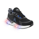Addnice Moda Zapatillas Con Luces Addnice San Francisco Cordon Niño Niña Negra